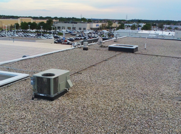 rooftop vacuuming